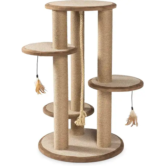 Prevue Pet Kitty Power Paws Multi-Tier Cat Scratching Post Photo 1