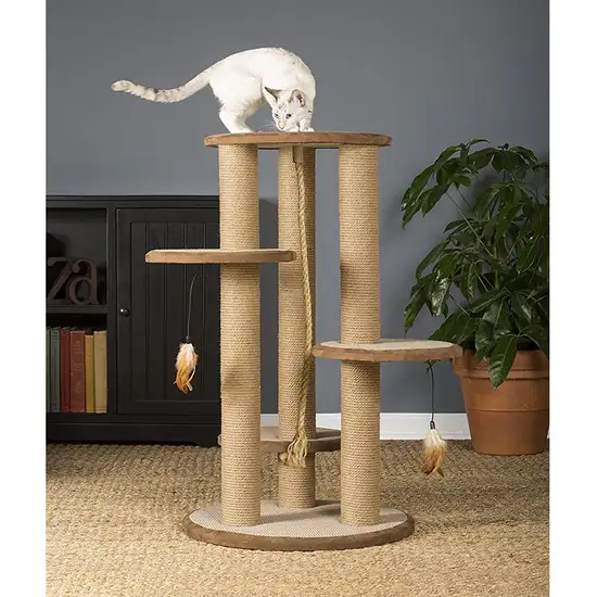 Prevue Pet Kitty Power Paws Multi-Tier Cat Scratching Post Photo 3